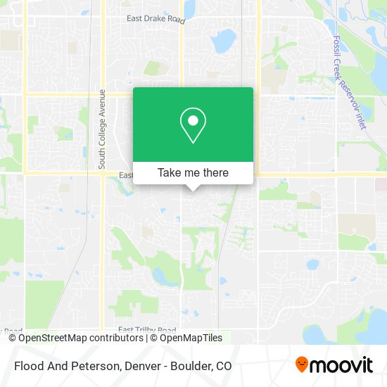 Flood And Peterson map