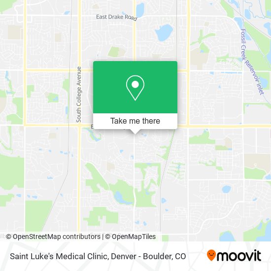 Saint Luke's Medical Clinic map