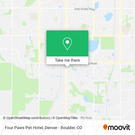 Four Paws Pet Hotel map