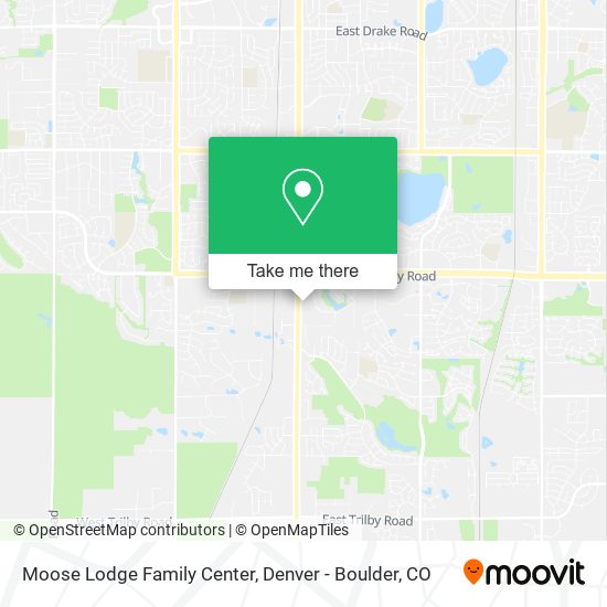 Mapa de Moose Lodge Family Center