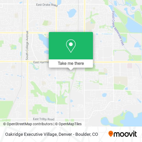 Oakridge Executive Village map