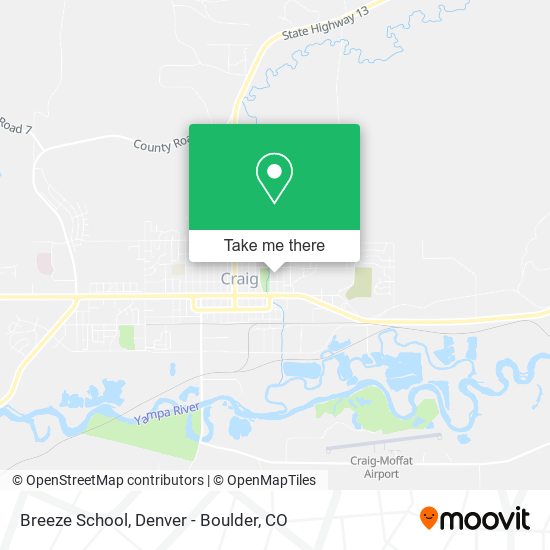 Breeze School map