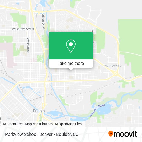 Parkview School map