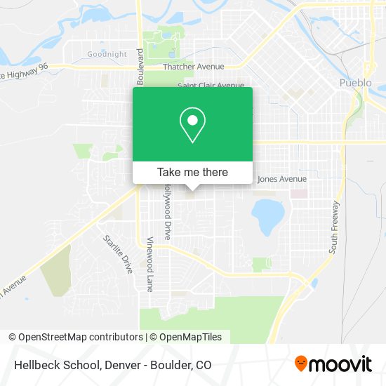Hellbeck School map