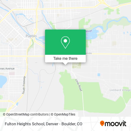 Mapa de Fulton Heights School