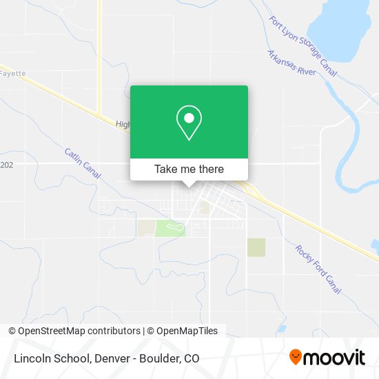 Mapa de Lincoln School