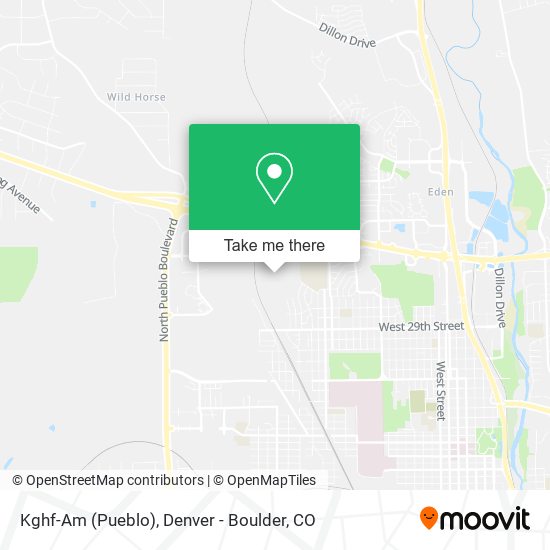 Kghf-Am (Pueblo) map
