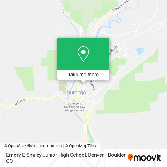 Emory E Smiley Junior High School map