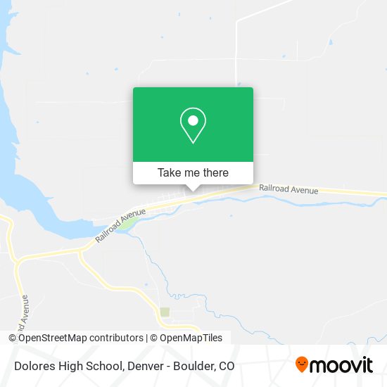 Dolores High School map