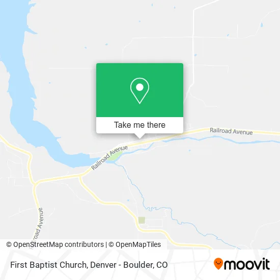 First Baptist Church map