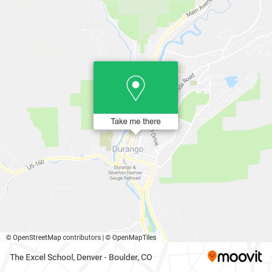 Mapa de The Excel School