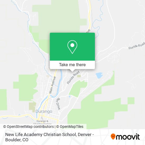 New Life Academy Christian School map