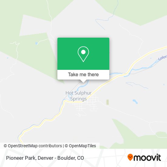 Mapa de Pioneer Park