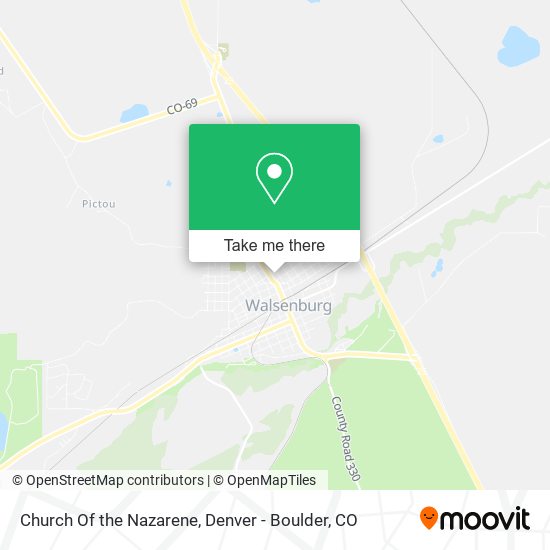 Church Of the Nazarene map