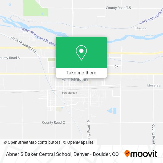 Mapa de Abner S Baker Central School