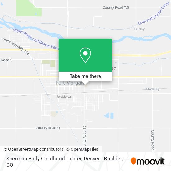 Sherman Early Childhood Center map