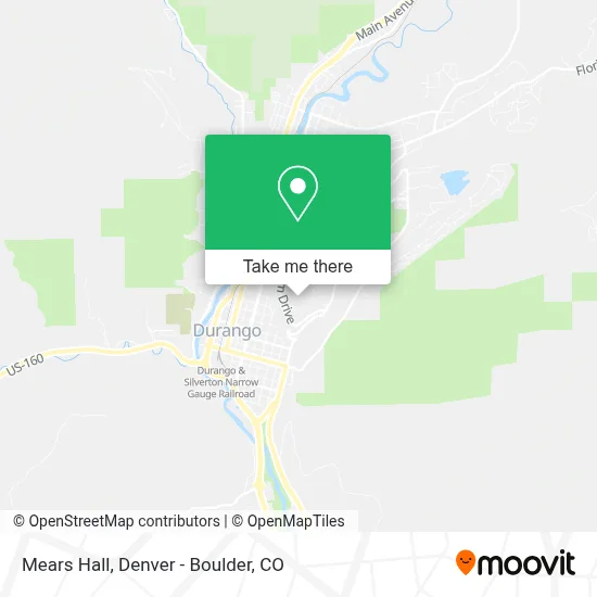 Mears Hall map