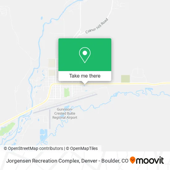 Jorgensen Recreation Complex map