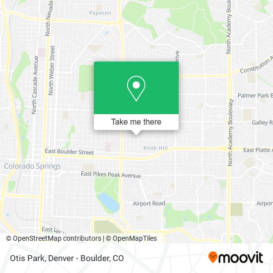 Mapa de Otis Park