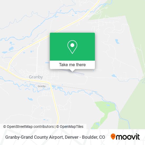 Mapa de Granby-Grand County Airport