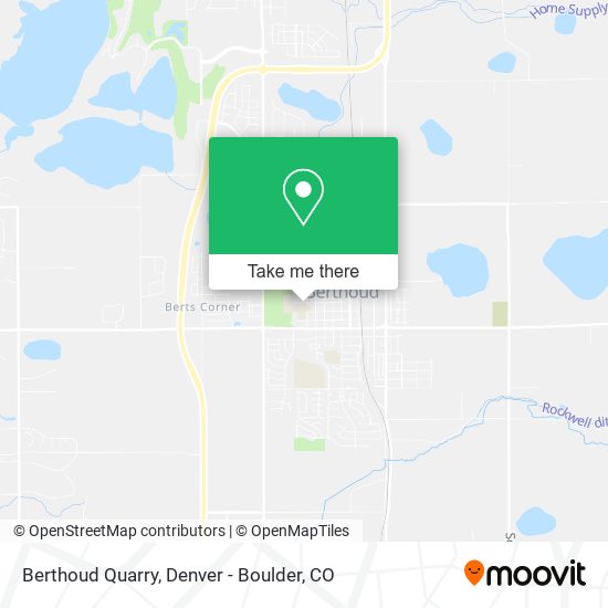 Mapa de Berthoud Quarry