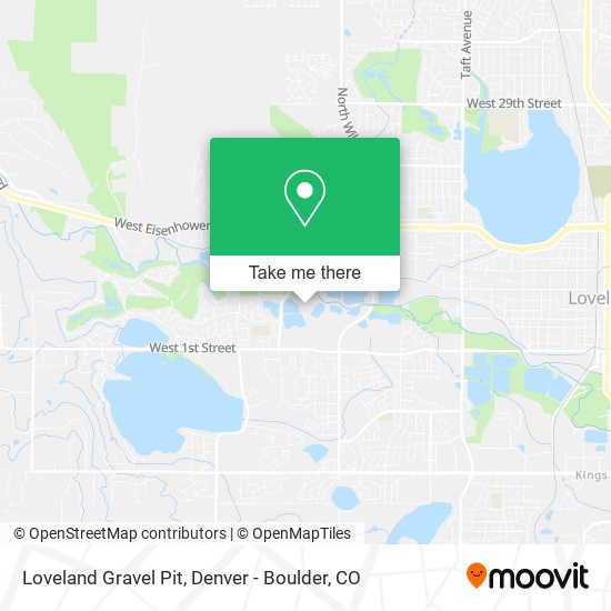 Mapa de Loveland Gravel Pit