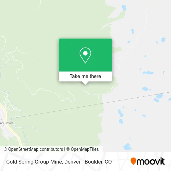 Gold Spring Group Mine map