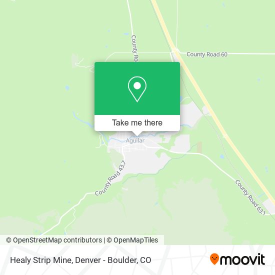Healy Strip Mine map