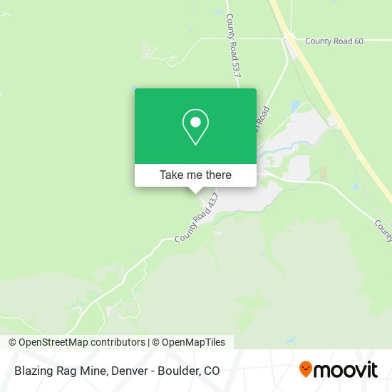 Blazing Rag Mine map