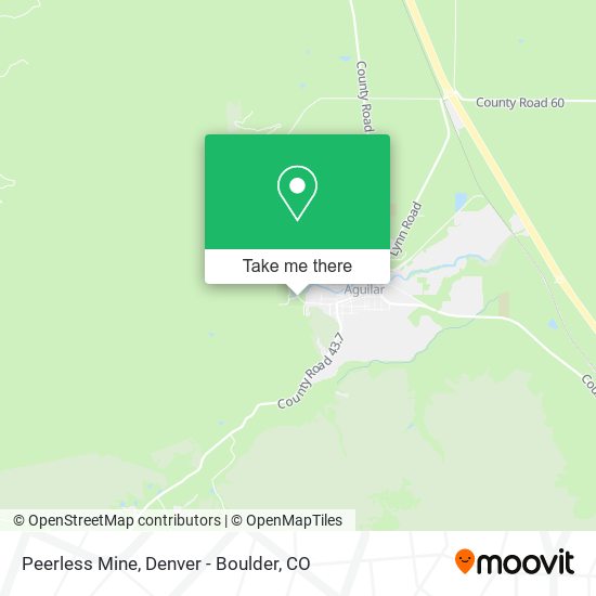 Mapa de Peerless Mine