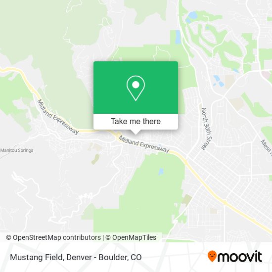 Mapa de Mustang Field