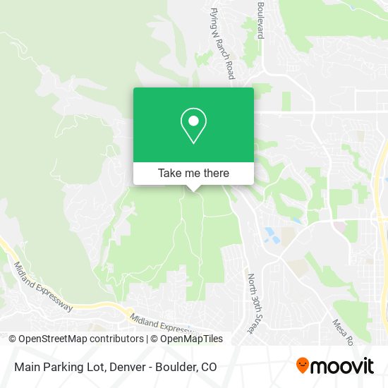 Mapa de Main Parking Lot