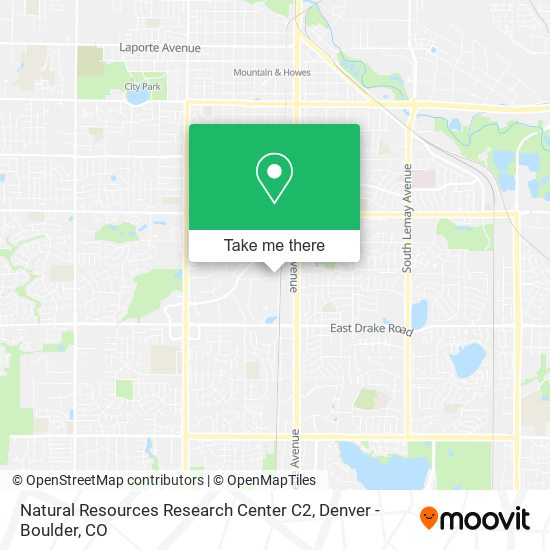 Mapa de Natural Resources Research Center C2