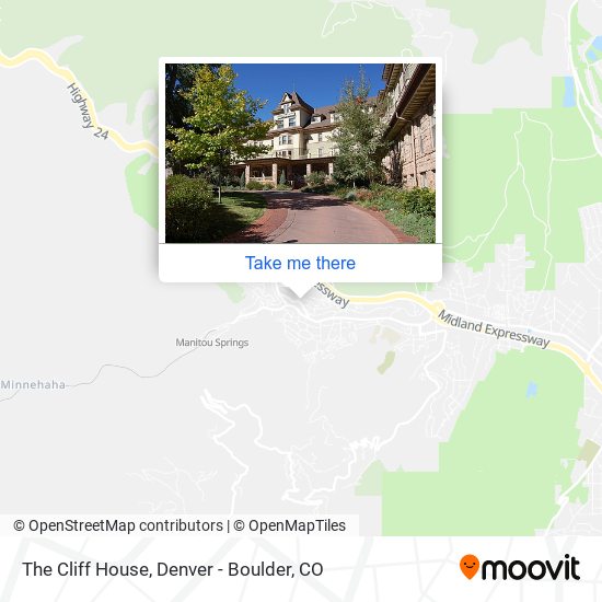 Mapa de The Cliff House