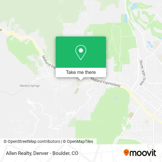 Allen Realty map