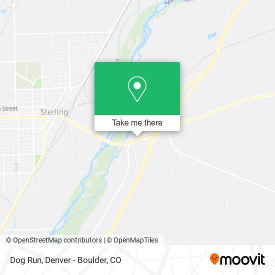 Mapa de Dog Run