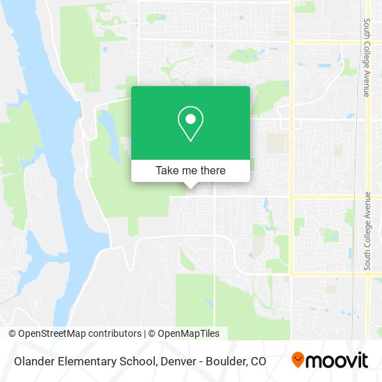 Olander Elementary School map