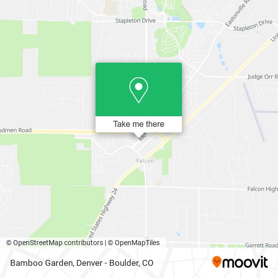Mapa de Bamboo Garden