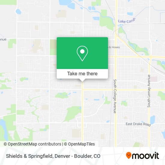 Shields & Springfield map