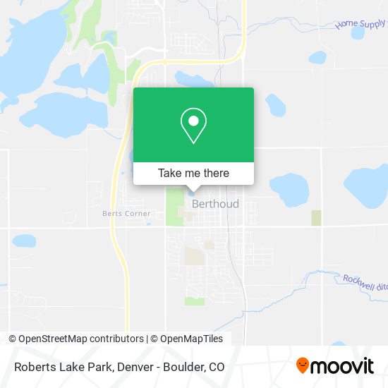 Mapa de Roberts Lake Park