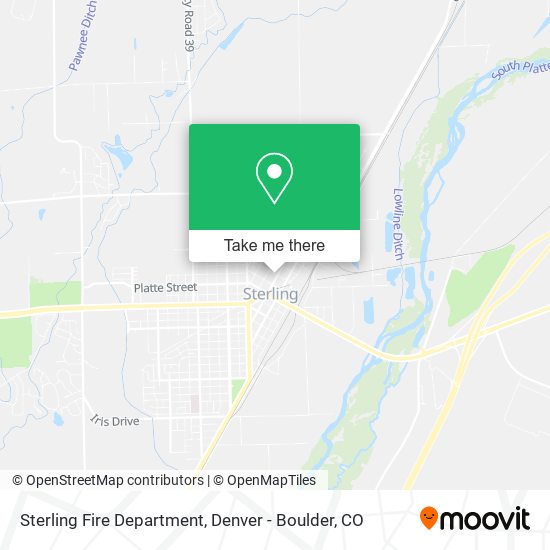 Mapa de Sterling Fire Department