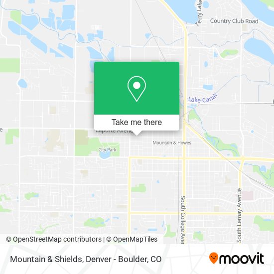 Mountain & Shields map