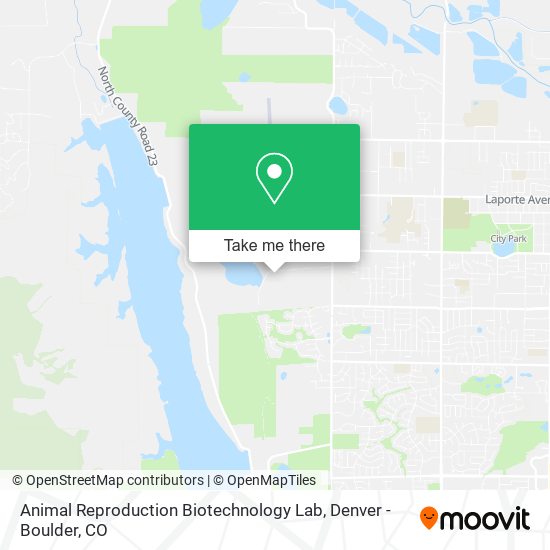 Mapa de Animal Reproduction Biotechnology Lab