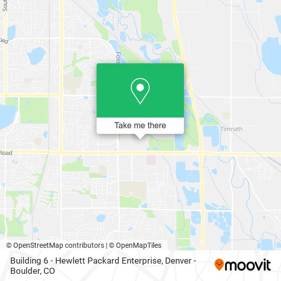 Building 6 - Hewlett Packard Enterprise map