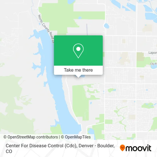 Center For Disease Control (Cdc) map