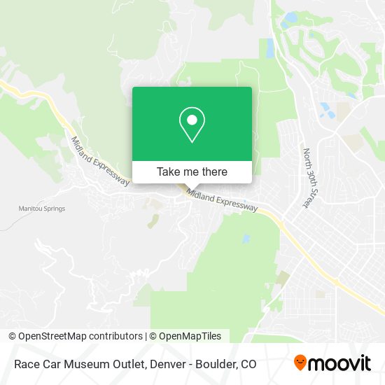 Mapa de Race Car Museum Outlet