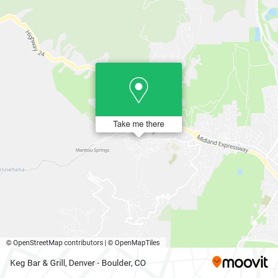 Keg Bar & Grill map