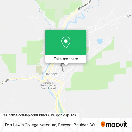 Mapa de Fort Lewis College Natorium