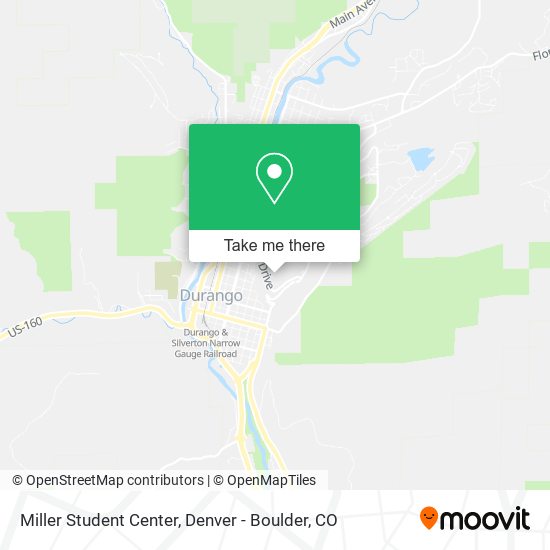 Miller Student Center map