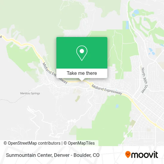 Sunmountain Center map